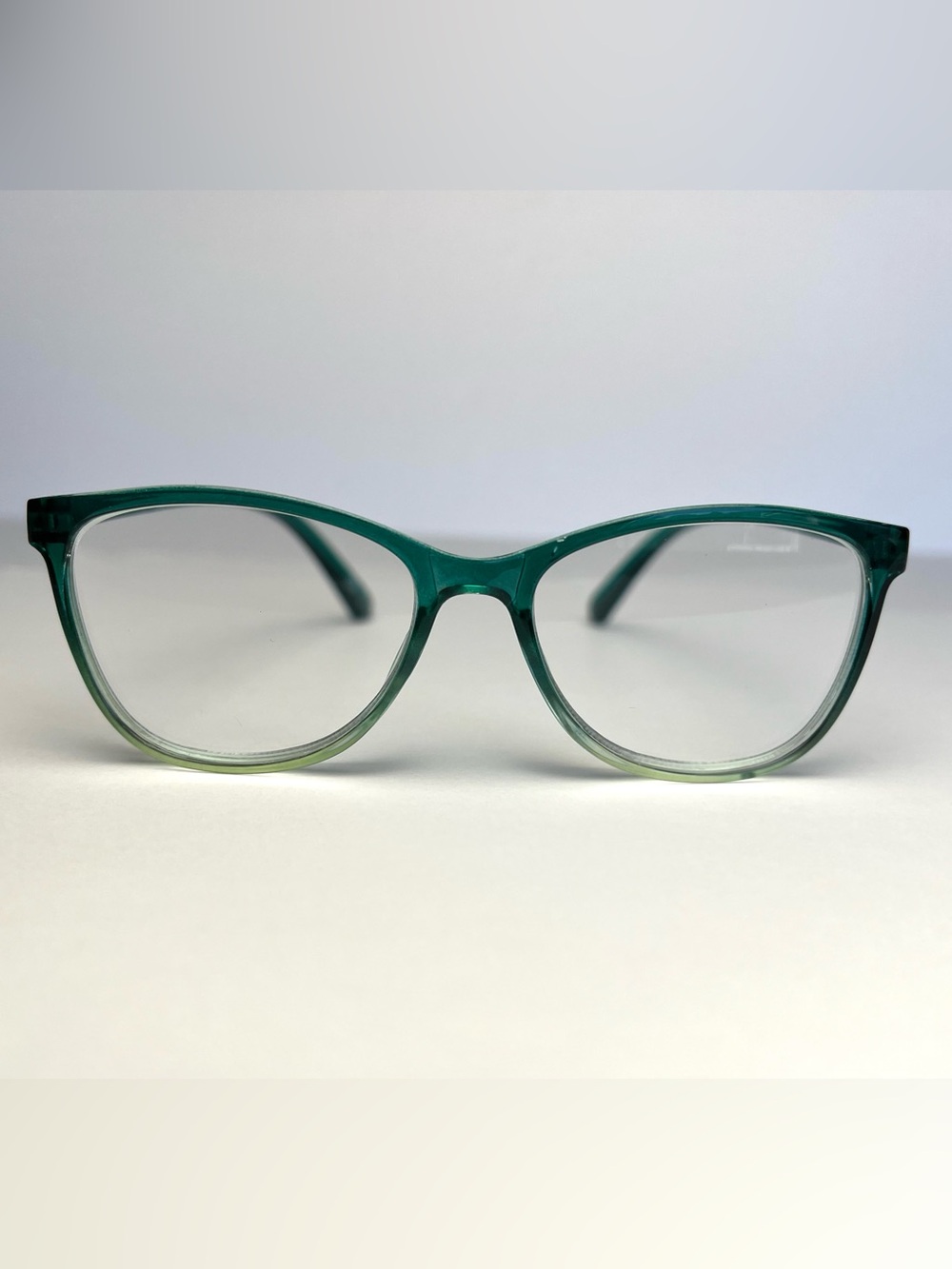 Nine West Reading Glasses +2.50 Readers Green Water New No Tag No Package - Picture 2 of 9